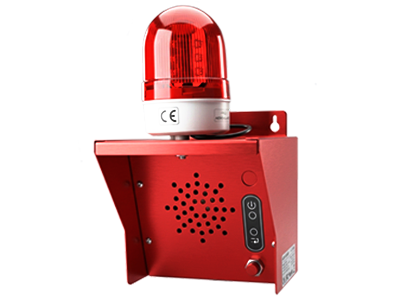 Etnernet Hooter and Revolving Warning Lamp