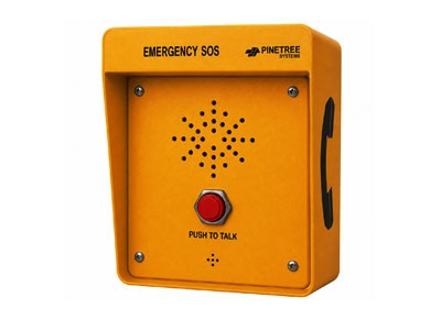 PineTree Systems Industrial PoE SOS Network Call Point and Station Modules